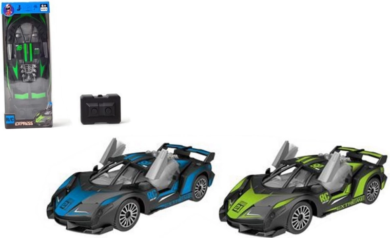 RC sporta auto ar atveramām durvīm