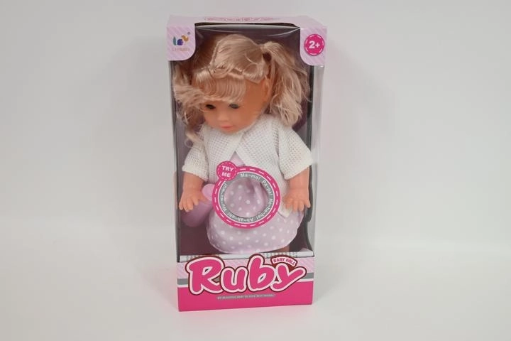 Interaktīvā lelle Ruby 30 cm ar pudelīti