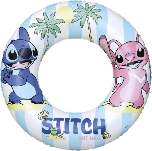 Bestway bērnu piepūšams peldriņķis Disney Lilo un Stitch, 56 cm