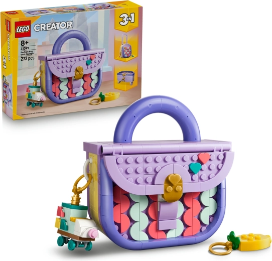 LEGO Creator 3 vienā Modīga somiņa ar uzglabāšanas nodalījumu
