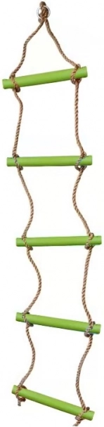 Kāpšanas kāpnes ar plastmasas pakāpieniem bērniem