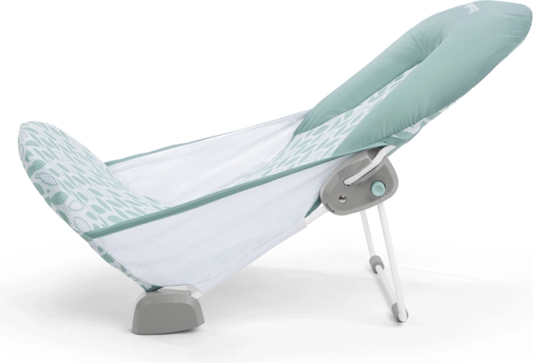 Ingenuity FoldAway™ reclining bath seat in 2 positions Green