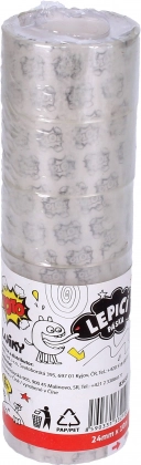 Caurspīdīga līmlente 24 mm x 10 m - 6 gab.