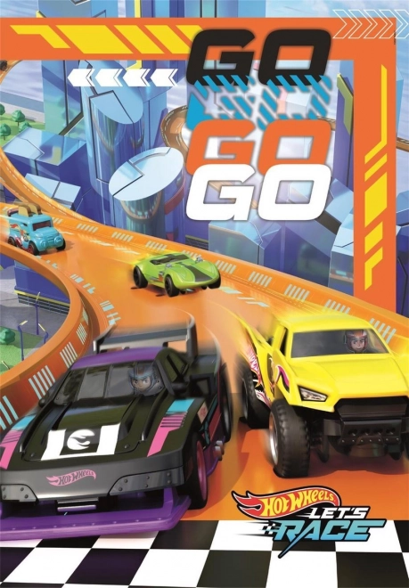 180 gabalu puzle Super Color Hot Wheels