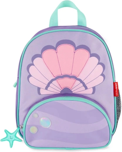 Skip Hop Spark Style bērnudārza mugursoma ar gliemežvāka motīvu