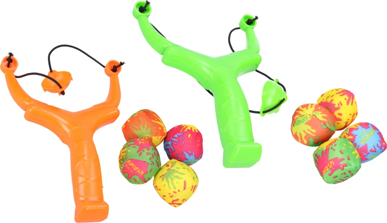 Slingshot with water balloons - 1 piece