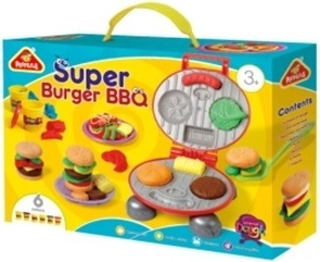 Sparkys Super burger – komplekts burgeru veidošanai no modelējamās masas
