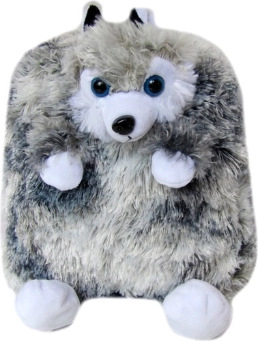 Bērnu pelēka mugursoma Husky