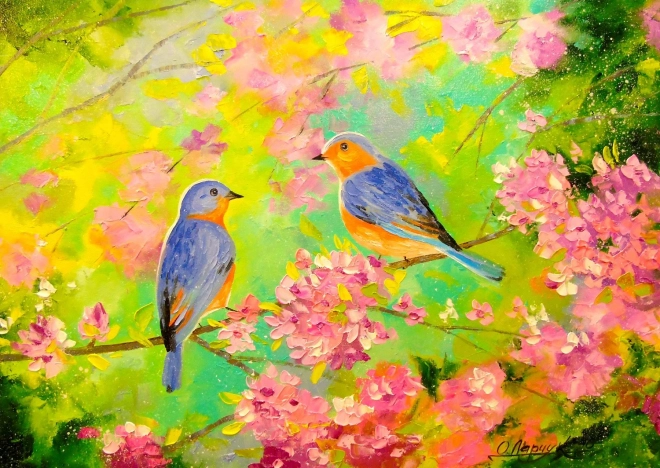 Enjoy Puzzle Spring Melody 1000 Pieces