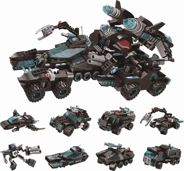 Qman Shadow Pulse kaujas transportlīdzeklis 8-in-1