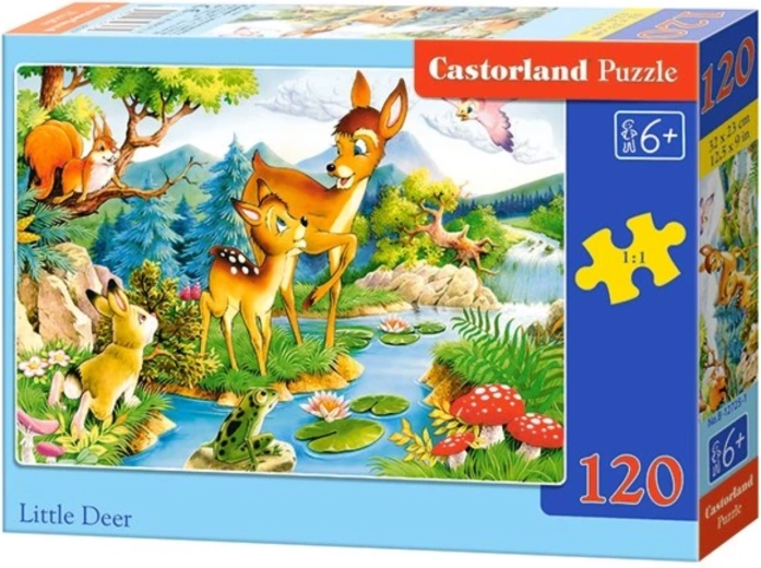 Little Deer Puzzle 120 Pieces