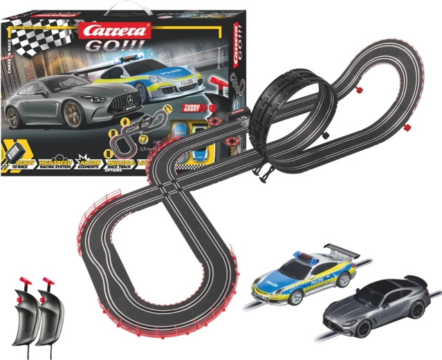 Autotrase Carrera GO!!! Chase 'n Race 5,3 m