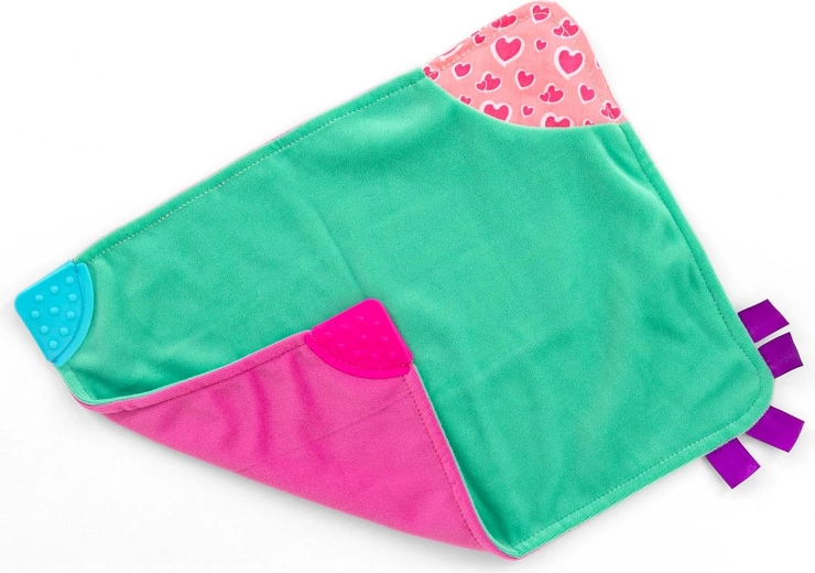 Plīša mīļmantiņas sedziņa Blanky rozā - 1 gabals