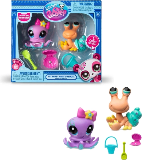 Hasbro Littlest Pet Shop Pet Treasure Hunt set of figures and accessories