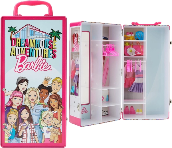 Klein Barbie Dreamhouse Adventures Metal Dressing Room Suitcase