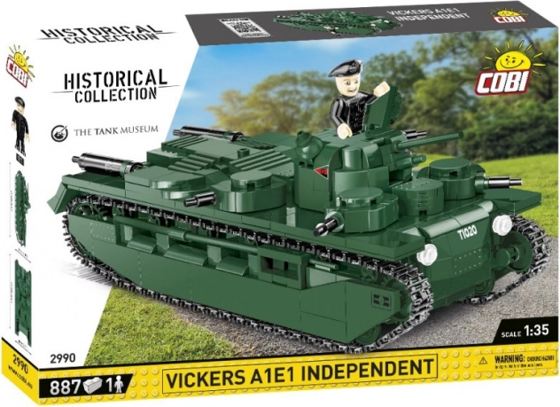 Vickers A1E1 Independent tanka konstrukcijas komplekts