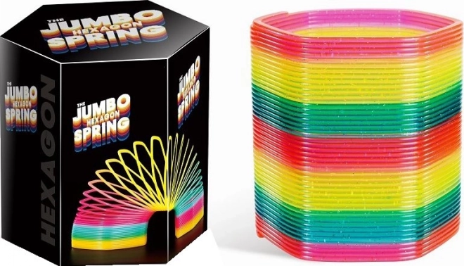 Varavīksnes spirāle jumbo sešstūris SPARKYS