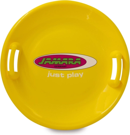Snow Play apaļš sniega šķīvis 60 cm dzeltens