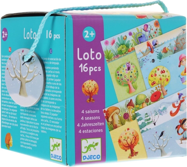 DJECO Loto – četri gadalaiki