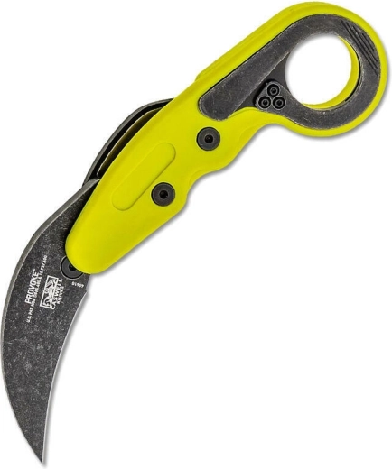 CRKT Provoke Zap kabatas karambīts ar kinemātisku atvēršanu, zaļš