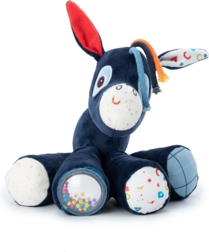 Lilliputiens sound plush toy – donkey IGNACE