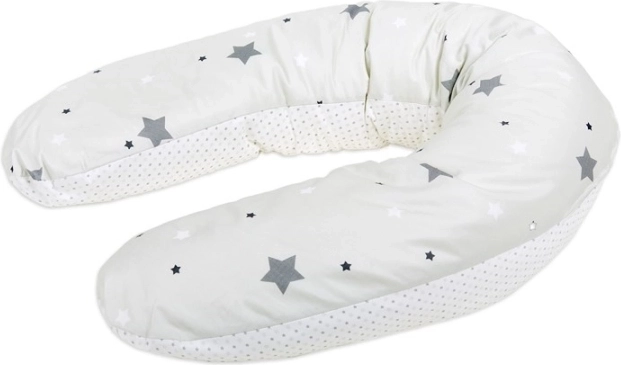 Träumeland zīdīšanas spilvens Design 5 pelēks Stars