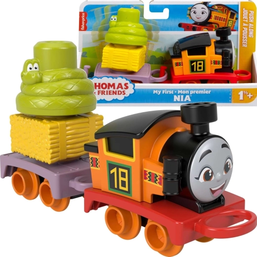 Fisher-Price Tomass un draugi Nia — mana pirmā lokomotīve