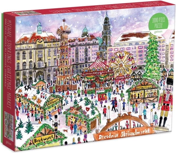 Puzzle Christmas Market in Dresden 1000 pieces
