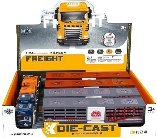 Children’s animal transport truck 39 cm with light and sound effects HAT40