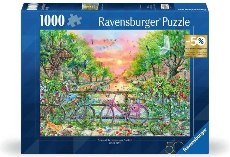 1000-Piece Puzzle – AMSTERDAM by Ravensburger
