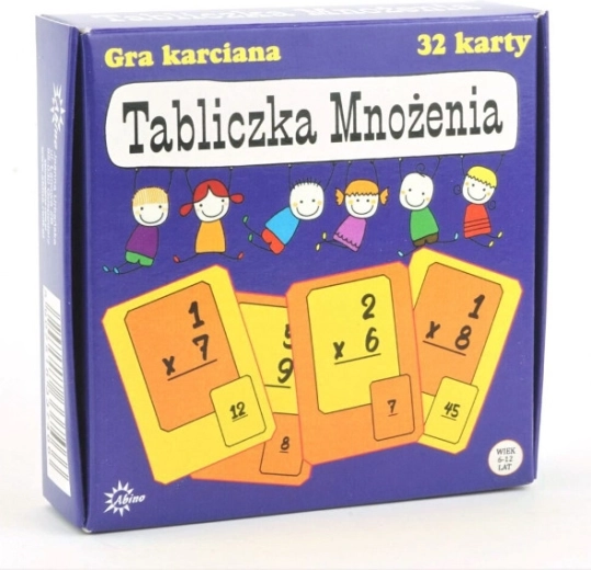 Kāršu spēle Reizināšanas tabula
