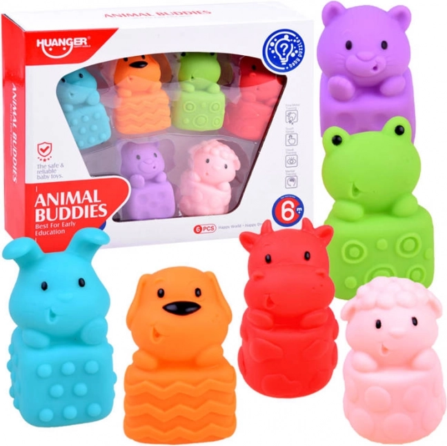 Gumijas vannas dzīvnieciņi