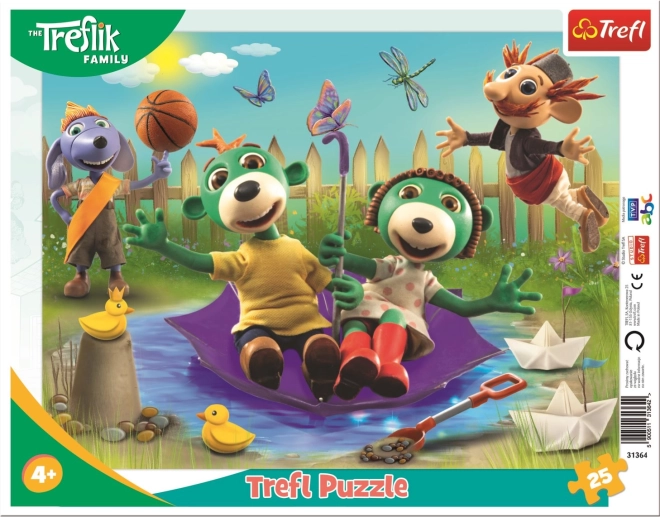 Puzzle Treflíci 25 pieces