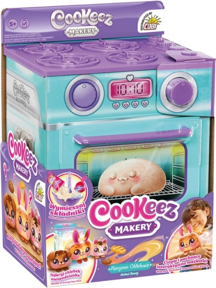 Cookeez Makery™ rotaļu komplekts „Izcep savu pašu plīša draugu” – rotaļu komplekts ar cepeškrāsni