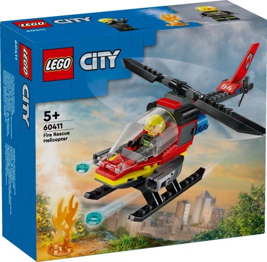 LEGO® City 60411 Ugunsdzēsības glābšanas helikopters