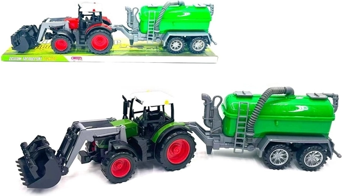 Tractor with Agricultural Machine