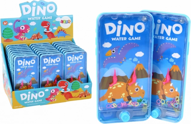 Ūdens spēle telefona formas konsole dinozaurs, zila