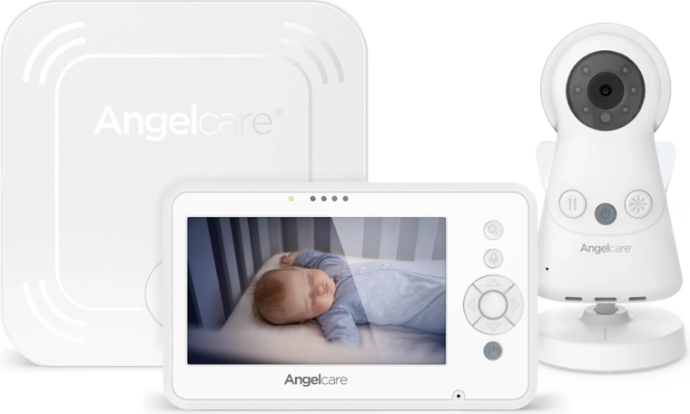 Angelcare AC25 video aukle ar kustību uzraudzību un sensoru paliktni
