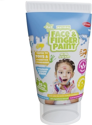 Boti Natural White Natural Finger & Face Paint 65 ml