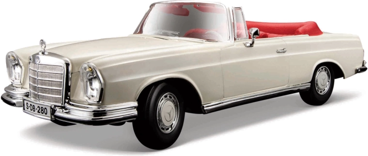 Maisto Mercedes-Benz 280SE Cabrio cream 1:18 model
