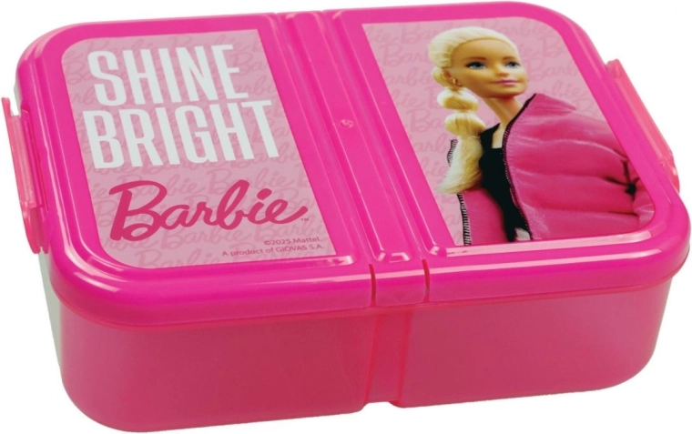 Daudzkameru Barbie uzkodu kārba