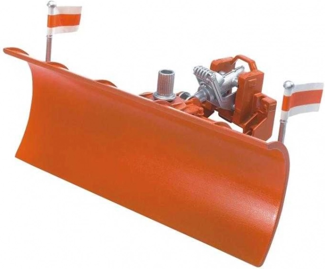 Priekšējais sniega lāpsts saderīgs ar Bruder kravas automašīnām