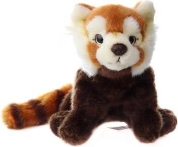 Plīša sarkanā panda 18 cm