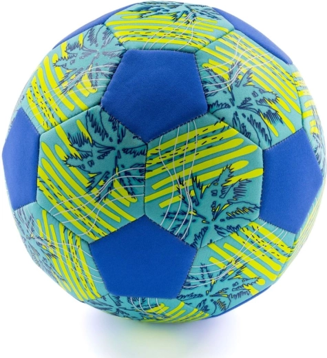 Schildkröt neoprēna pludmales futbola bumba Beach, izm. 5, zila