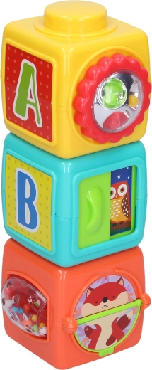 Activity Cubes for Babies - 3 pcs