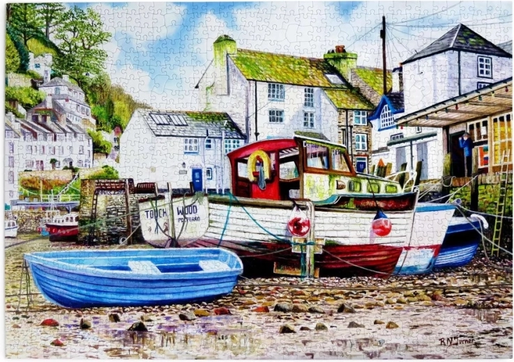 House of Puzzles puzle Polperro, 1 000 detaļas