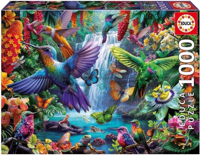 Educa Tropical Hummingbirds Puzzle, 1000 Pieces