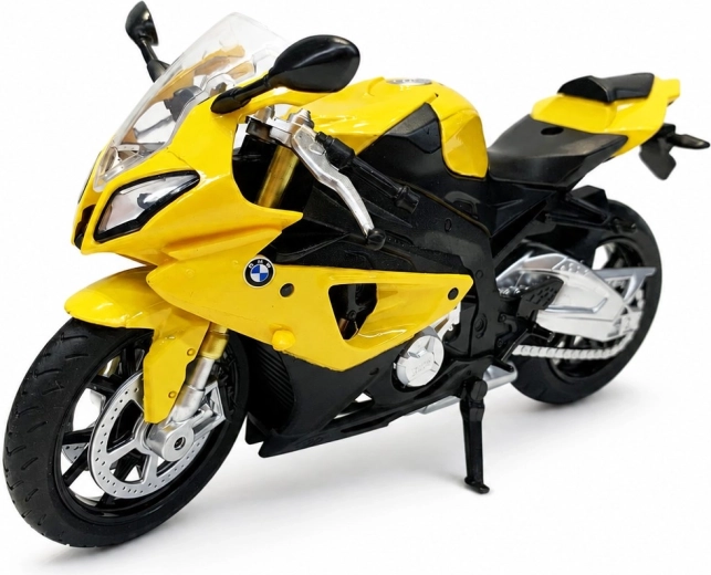 MSZ BMW S1000 RR motorcycle model yellow 1:12 - 1 piece