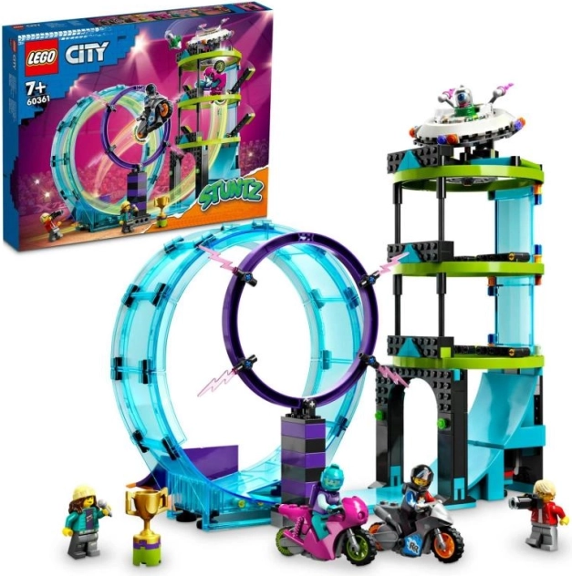 LEGO® City 60361 Trakākā kaskadieru izaicinājuma komplekts