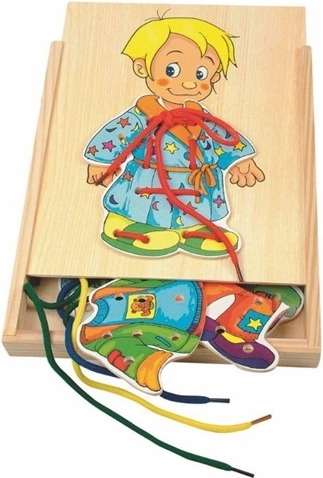 Woody Wooden Dress-Up Puzzle Boy